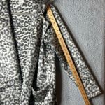 A New Day Coat Womens Small Animal Print Long Sleeve Open Front Pockets Coat Photo 4