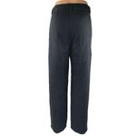 Aritzia Wilfred Women's Black High Rise Straight Wide Leg Trousers Pants Size 6 Photo 2