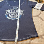 Villanova Wildcats varsity striped sleeves T Photo 7