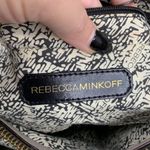Rebecca Minkoff  Amorous Satchel Bright Pink Gray Leather Bag Crossbody Strap Photo 8