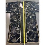 NWT: Beaded Kimono; fancy, boho, vintage, beads185 Black Photo 4