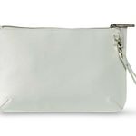 White House | Black Market WHBM Hydrangea GWP Wristlet White Clutch NWT Photo 2