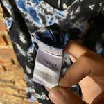 Lacausa  Blue Tie Dye Sleeveless Spaghetti Strap Playsuit Romper Women's Size XS Photo 4