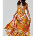 Anthropologie Plenty by Tracy Reese Floral Maxi Dress Size L. A38 Photo 6