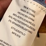 June & Hudson Size M Bright Pink Periwinkle Blue V Photo 8