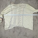 Johnny Was Embroidered Blouse Bohemian Tunic Western Top Cream Sz M Aztec Boxy Photo 8