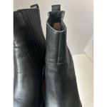J.Crew Black Leather Chelsea Western Boots size 7 Photo 5