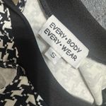Every Body Every Wear size S Fit And Flare Dress Black White Houndstooth Photo 4
