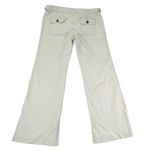 American Eagle Y2K Outfitters Women Tan Khaki Beige Wide Leg Pants 12 Stretch Photo 1