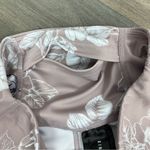 Anthropologie  Allfenix Lyla Floral Leggings Taupe Pink Small Photo 5