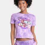 Bratz Sasha Purple Tie Dye Graphic Tee Size M Photo 0