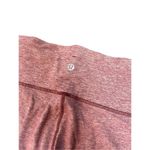 Lululemon burgundy striped full length pants sz 4 27.5” length Photo 1