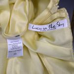 Lucy in the Sky Yellow Bow-Back Dress Photo 9