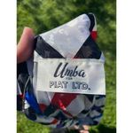 Vintage Umba for Piat 80s Office Wear Tie Neck Ribbed Cuff and Waist Blouse White Size 10 Photo 2