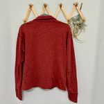 Outdoor Voices Half Zip Burnt Orange Fleece Longsleeve M Photo 1