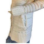 RACHEL RACHEL ROY CREAM ACRYLIC BLEND CABLE KNIT CARDIGAN SWEATER (S) Photo 7