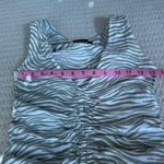 Motel Rocks MOTEL Dilada Bodycon Dress In Tonal Zebra Photo 5