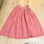 Old Navy Vintage Y2K   Linen Button Front Mini Sundress Tunic Dress Size M Photo 1