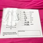 Ashley Stewart  Duster Sweater Size 14/16 Cardigan Layering Pink Dopamine Preppy Photo 7