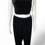 R & M Richards by Karen Wong 2 Piece Set Top & Pants Women's 12 Brown Loungewear Photo 0