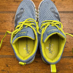 Ahnu yoga‎ sport athletic shoes blue and green/yellow size 8 women Photo 3