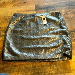 Gap Silver Sequin Mini Skirt Photo 0