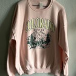 Altar'd State 💖 Pink Colorado Sweatshirt Photo 0