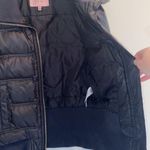 Juicy Couture Black Puffer Jacket XS Photo 4
