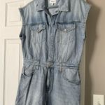 Pistola  Lennox Cap Sleeve Denim Romper Photo 5