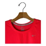 Nike  Shirt Women Large Hot Pink Running Dri Fit Short Sleeve‎ Activewear Tee Photo 2