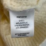 English Factory  front cable stitch cardigan in beige large NWOT Photo 10