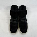Marc Fisher Suede Shearling Lined High Top Sneakers Lace Up Boots Size 7M Photo 1