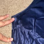 Rails  Solene Satin Midi Sheath Slip Dress Navy‎ Blue XS Photo 5