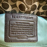 Coach  Chelsea Signature Black and Siver Shoulder Bag Photo 5