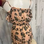 POOF! Floral Pink romper size SMALL Photo 2