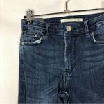 ZARA  Dark Wash Mid Rise Skinny Jeans 6 Photo 2