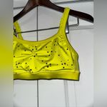 Aerie Lightweight Yellow Stars Sports Bra S NWT Photo 2
