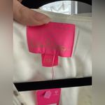 Lilly Pulitzer  Christiana midi dress coconut viscose metallic clip size 12 Photo 3