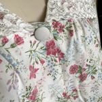 Womens Robe House Coat Floral Lace Size 12 St Michael Marks and Spencer u White Photo 5