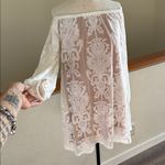 For Love & Lemons lace off the shoulder long sleeve dress Photo 1