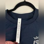 Lululemon NWT Layered Long Sleeve T Shirts Tennis Club Graphic Top Navy White 10 Photo 10
