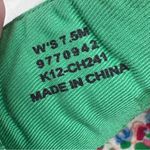 Sperry  Top Sider Biscayne Canvas Boat Shoes Colorblock Green Blue White Size 7.5 Photo 9