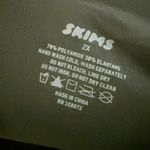 SKIMS  | Square Scoop Longline Long Bralette Bra Seamless Onyx Black | Size 2X Photo 4