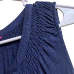 Lilly Pulitzer 472. Lily Pulitzer Essie maxi navy dress with a slit Photo 1