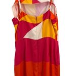 Never Fully Dressed Rainbow Slip Midi Dress Size 8 Photo 4