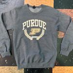 Gildan Purdue gray crewneck Sweater Photo 0