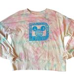Disney Walt  World Tie Dye Mickey and Castle  Lounge Pullover Photo 10