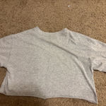 Flirtitude Cropped Grey Top Photo 1