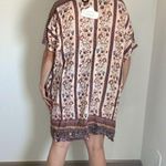 Angie Kimono Duster NEW Floral Boho Rayon Swim Coverup Vacation Photo 5