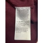 Quacker Factory  Women’s Red Cardigan Sequins Tree Embroidered Long Sleeves Large Photo 9